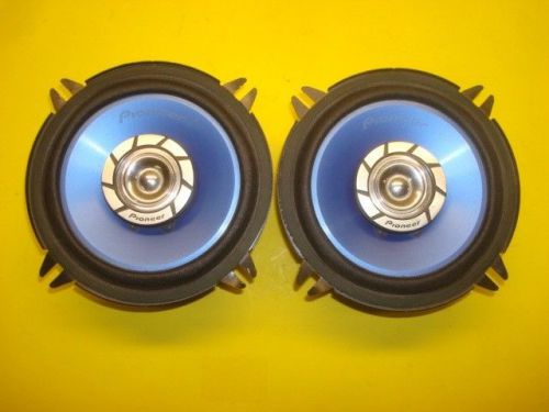 2 pioneer 2-way 5&#034; 13cm coaxial car speaker speakers ts-g1340r 130w max