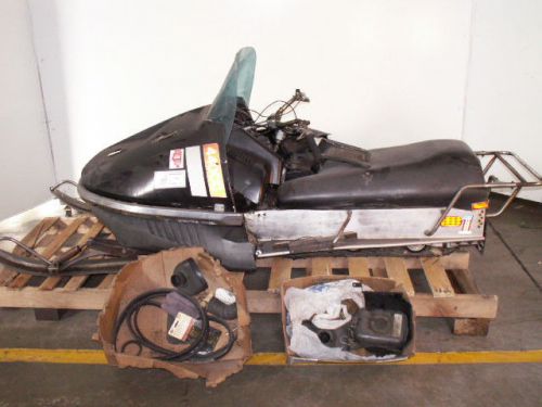 (2) vintage 1975 harley davidson - amf snowmobiles (for parts or restoration)