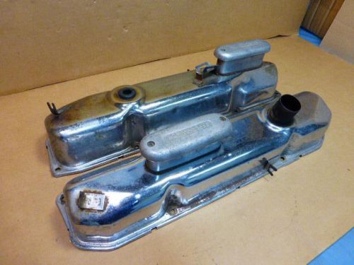 1968 68 charger gtx 440 mopar valve covers with offenhauser breathers roadrunner