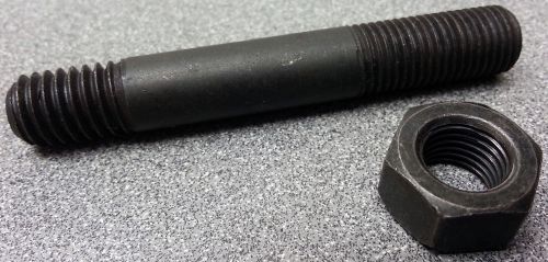 Grade 8 black oxide race oil pump hold down 3" stud and nut for most chevrolets