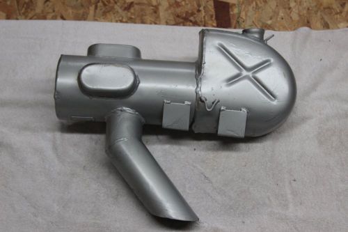 Polaris 2000 rmk 700 and 800 slp muffler for dual pipes, used