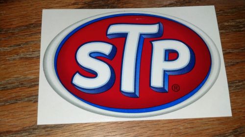 Stp sticker, oval, 3-7/8"  x  2-1/2"