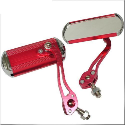 Buy MOTORCYCLE 10MM 8MM CLOCKWISE BOLT REAR MIRROR FUCHSIA COLOR in