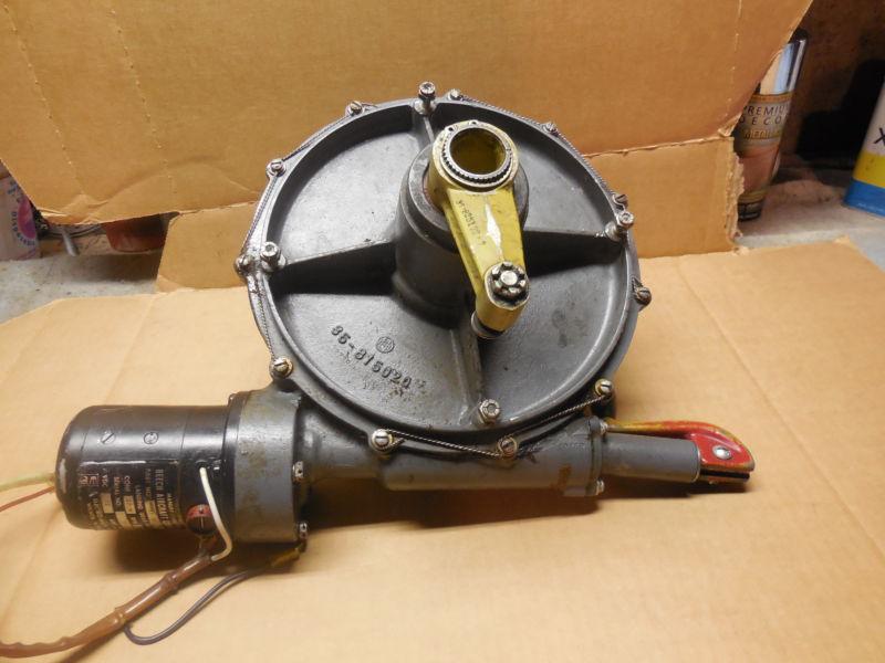 Beechcraft bonanza gear transmission with motor very nice from j35