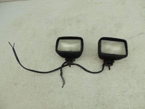 95 polaris sportsman 400 400l 4x4 left right headlights head lights w/ bulbs d