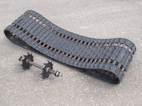 Camoplast ski-doo safari/mx/tnt/etc 16 1/2" x 124" track &amp; drivers 1100 miles