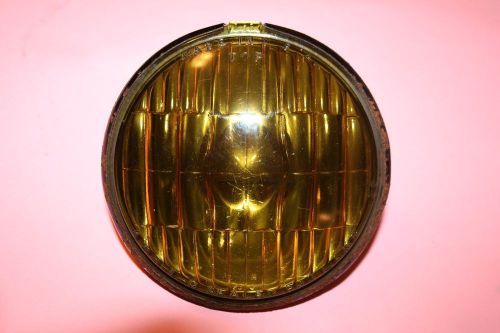 B-l-c 4 1/2&#034; sealed fog lamp light bulb amber gm accessory chevy harley guide $