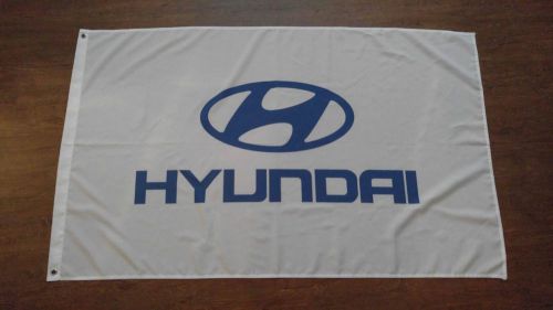 Hyundai flag banner 3x5 genesis equus gen coupe garage mancave car enthusiast
