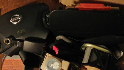 Nissan pathfinder 2 main front airbags kit driver &amp; passenger air bags 2002.02