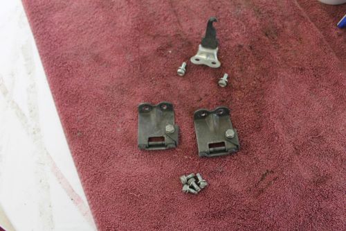 83-84 yamaha riva xc200 oem seat saddle hinges and hook w/bolts
