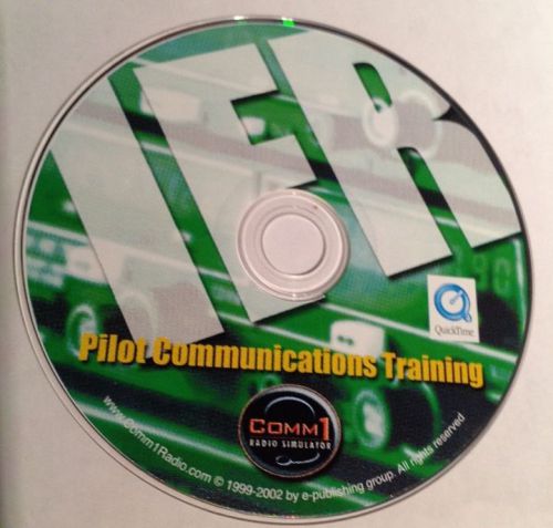 Comm 1 ifr pilot communications training (disc only) 1999-2002