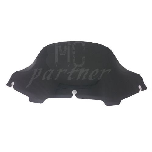 Smoke wave windshield windscreen for harley flht flhtc flhx touring 96-13