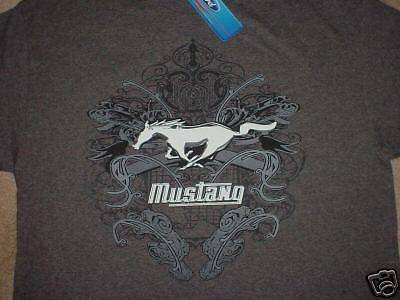 Mustang t-shirt ~ shelby cobra svt gt 5.0 nwt- lg