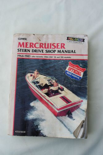 Clymer mercruiser stern drive shop manual © 1993