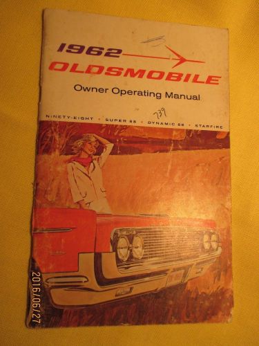 1962 oldsmobile owner operating manual