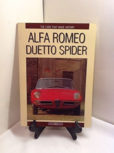 Alfa romeo duetto spider the cars  that made history