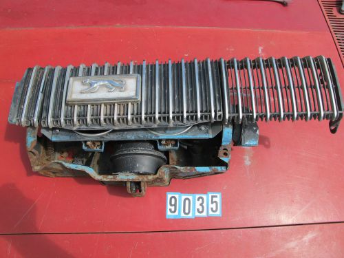 67 68 mercury cougar right passenger side grille &amp; hidden headlight assembly xr7