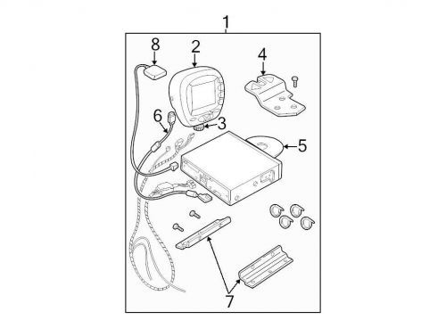 Chrysler oem chrysler gps navigation start up disc 05017417ab image 5