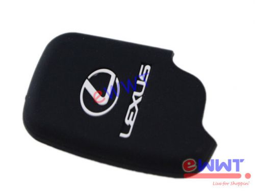For lexus 2016 remote 4 button smart key black silicone shell cover case jsve097
