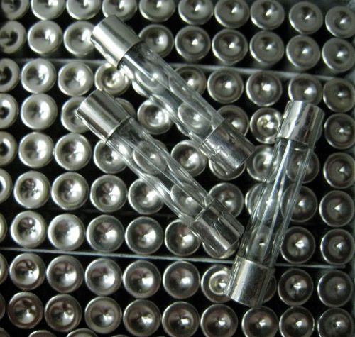 100 x new 2a fast acting 6x30mm glass fuse car stereo audio 250v 2 amp #w7