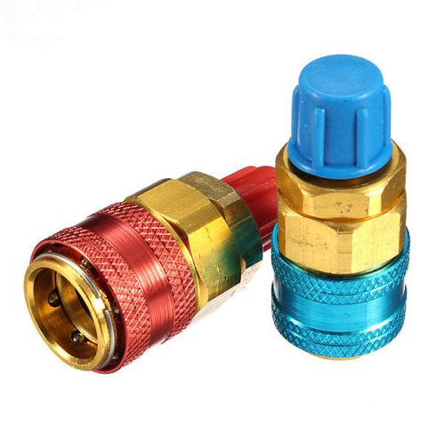 New quick couplers connector for refrigerant r134a car automobile