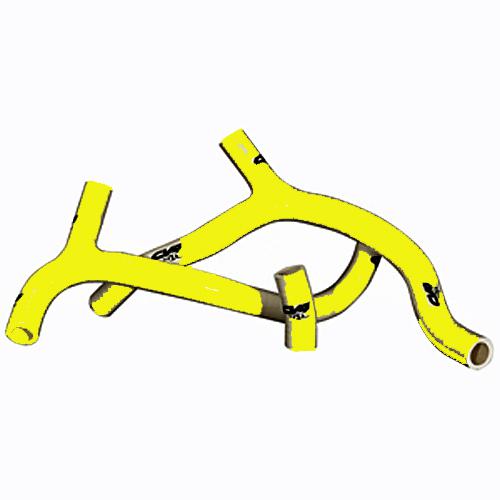 Cv4 y radiator hose kit - yellow - honda crf 450 r - 2009 --sfsmbc137y