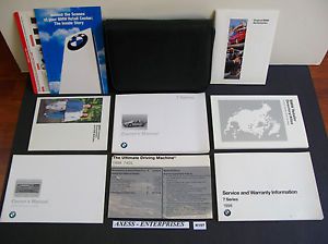 1998 bmw 7-series e38 740 750 i il 740i 740il 750il owners manuals book set k157