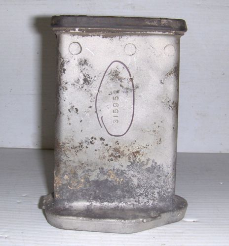 Omc 315958 inner lower long exhaust housing ev/jo 1971-1982 product obsolete