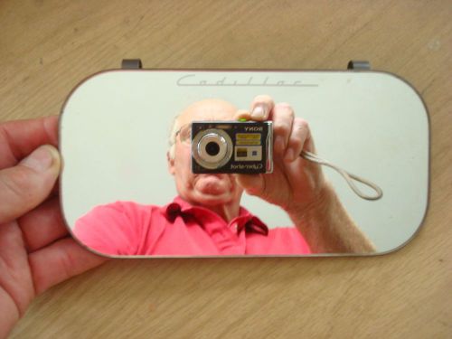 Vintage cadillac vanity mirror, nice for cadillac collector.1930's1940's 50's