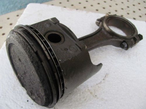 Mercruiser 165 hp. piston 6262805 3.875 tapered dome, connecting rod 6132277 #1