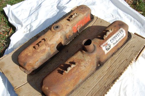 Mopar  273-318  valve covers 1965 69 dart valiant barracuda