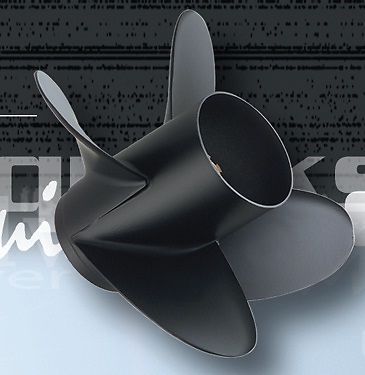 Mercury qa2182x  diamond quicksilver 4 blade prop propeller rh 15x16