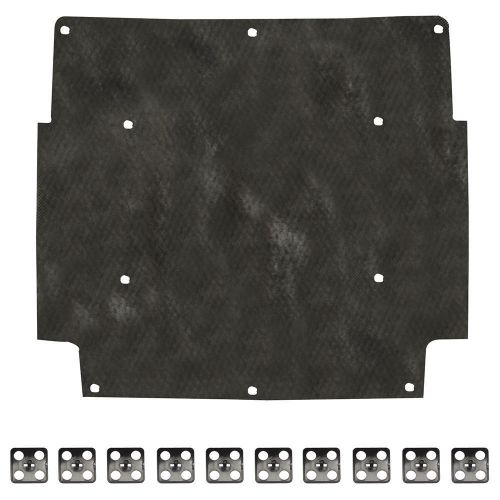 New 1967 1968 cougar hood insulation xr7 mercury ford