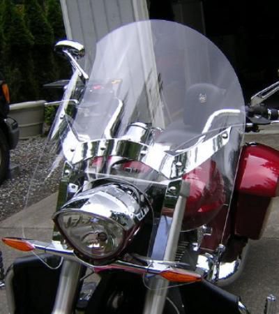 Victory cross roads 2010-up 20" x 24" light gray replacement windshield