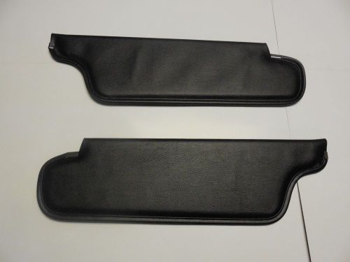 Mopar 69 70 b-body and a-body black sunvisors new