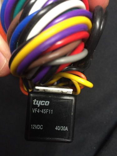 ~nos~ tyco vf4-45f11 electromechanical automotive relay 12vdc 40/30a w/ bracket