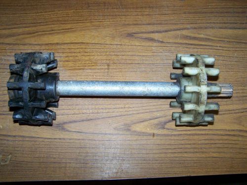 Sprockets track drive aluminum shaft 75 rupp nitro fa 440 340 race sprocket cogg