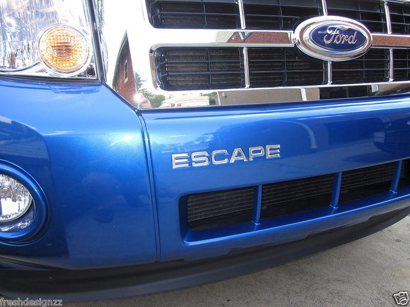 Buy Ford Escape Front Bumper Insert Decals 08 09 2010 2011 2012