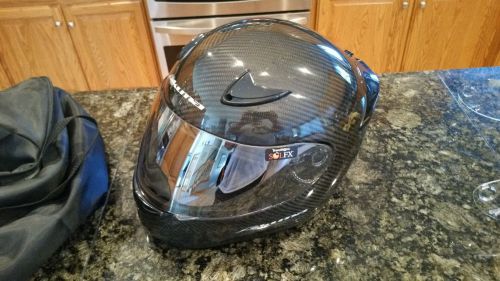 Akuma phantom 2 carbon fiber helmet size lg