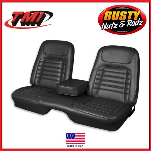 68 camaro front bench seat cover upholstery deluxe tmi usa