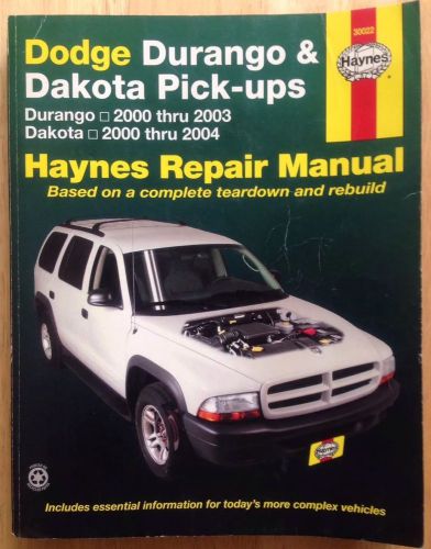 2000 2001 2002 2003 2004 dodge dakota 2000 2002 2003 dodge durango repair manual