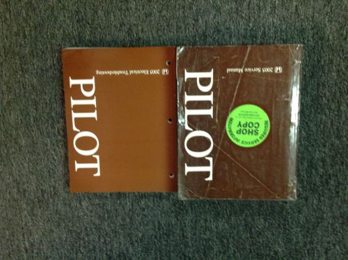 2005 honda pilot suv truck service repair shop workshop manual w ewd wiring