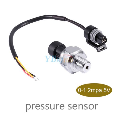 G1/4&#034; inch 5v 0-1.2 mpa pressure transducer sensor oil fuel diesel gas water