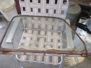 47 48 49 50 chevy gmc pickup truck door window glass frame passenger side