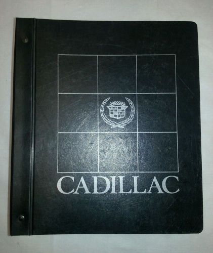 1992 cadillac eldorado/seville hardback facrory service manual