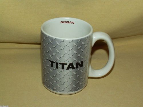 Nissan Titan Mug Truck Diamondplate Graphics Coffee Tea Cup Steel Grid Large, US $17.99, image 1