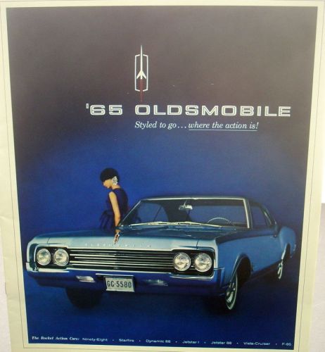 1965 oldsmobile prestige sales brochure 98 starfire delta dynamic 88 442 f-85 ++