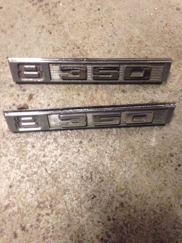 1969-1971 chevy cheyenne fender emblems 8 350 3950928-26-30 3980000 look 789