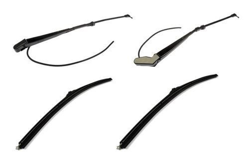 1987-1992 camaro &amp; firebird windshield wiper arms blades kit, new