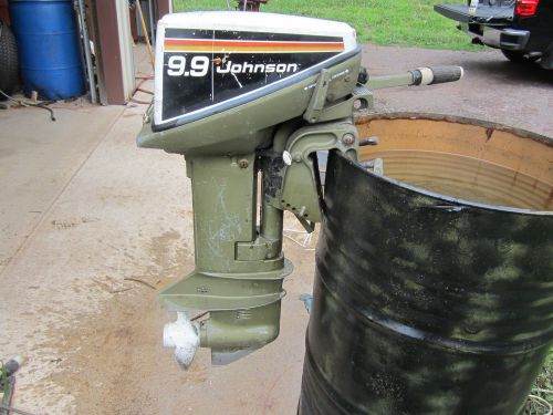 Johnson 9.9 hp   outboard boat motor  make offer
